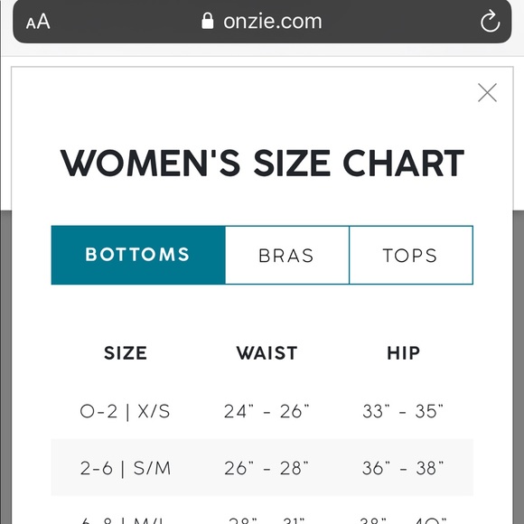 Brand new Onzie Mesh leggings - Picture 4 of 5